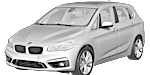 BMW F45 P0B4C Fault Code